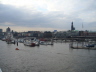 AIDAbella leaves Hamburg